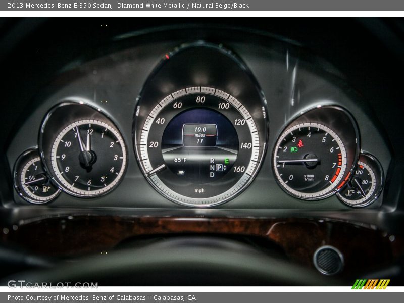 Diamond White Metallic / Natural Beige/Black 2013 Mercedes-Benz E 350 Sedan