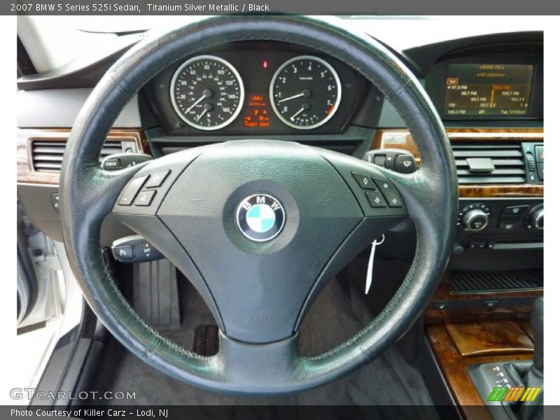  2007 5 Series 525i Sedan Steering Wheel