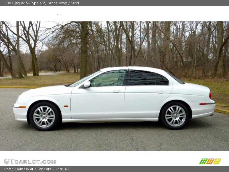  2003 S-Type 4.2 White Onyx