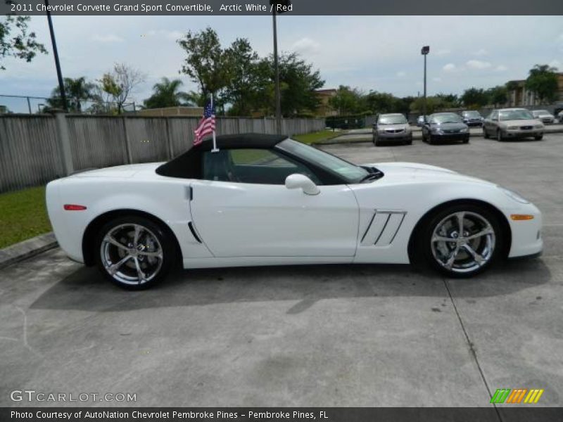  2011 Corvette Grand Sport Convertible Arctic White