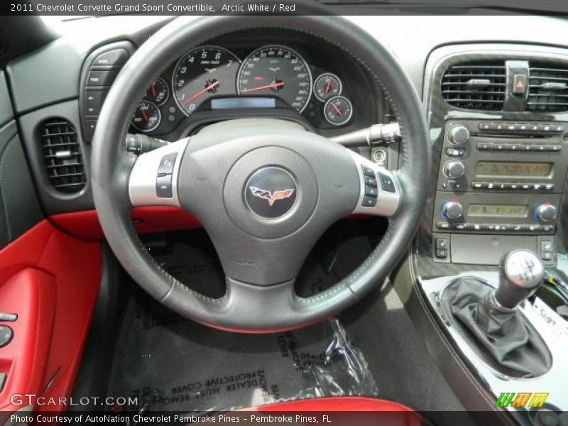  2011 Corvette Grand Sport Convertible Steering Wheel