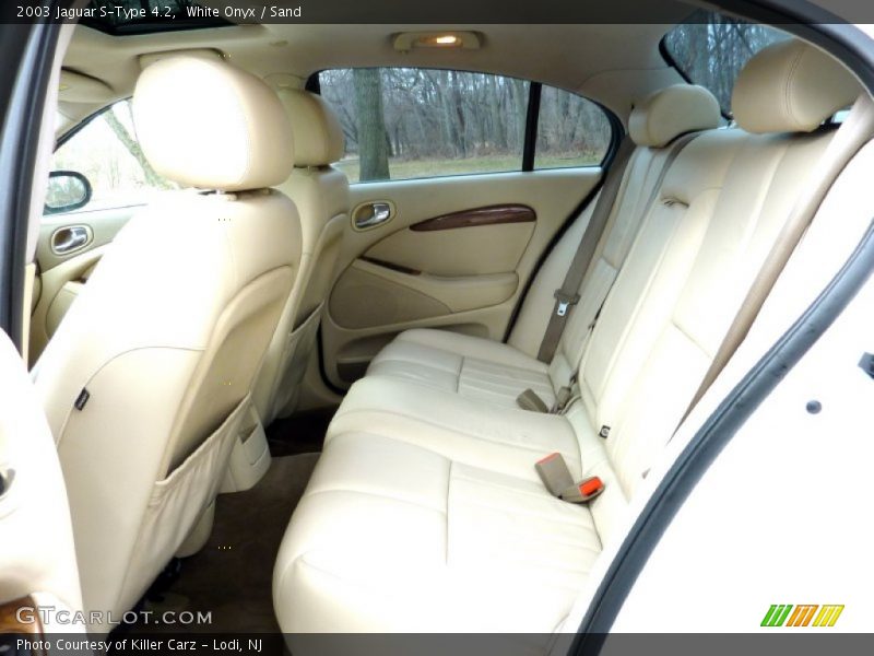 Rear Seat of 2003 S-Type 4.2