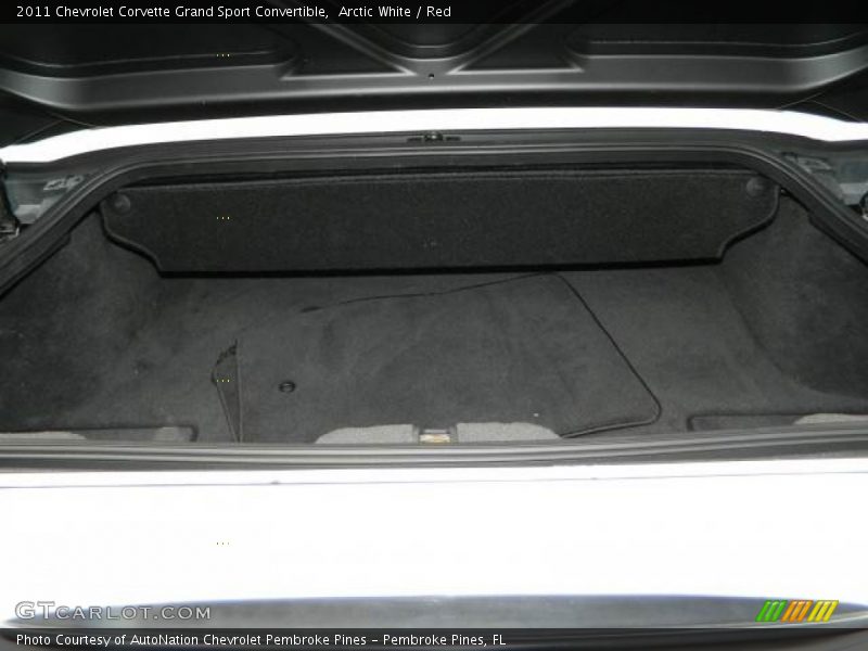  2011 Corvette Grand Sport Convertible Trunk
