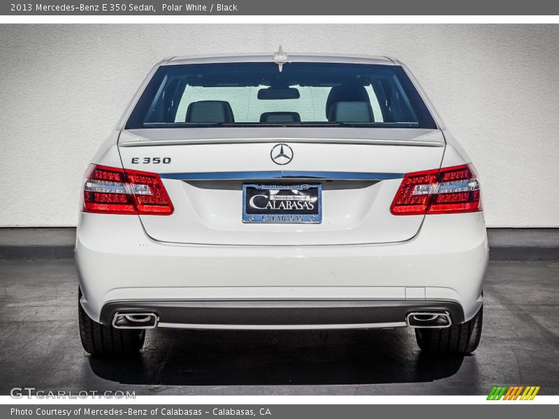 Polar White / Black 2013 Mercedes-Benz E 350 Sedan
