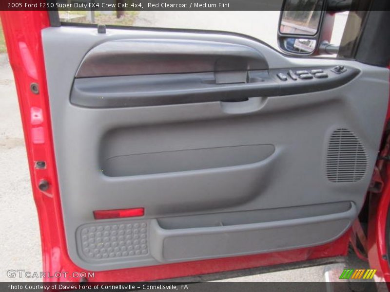 Red Clearcoat / Medium Flint 2005 Ford F250 Super Duty FX4 Crew Cab 4x4