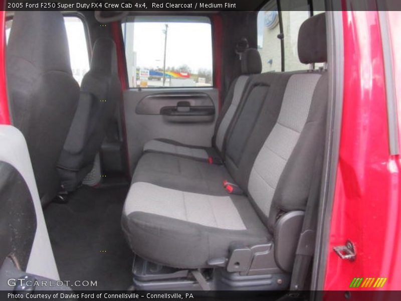 Red Clearcoat / Medium Flint 2005 Ford F250 Super Duty FX4 Crew Cab 4x4