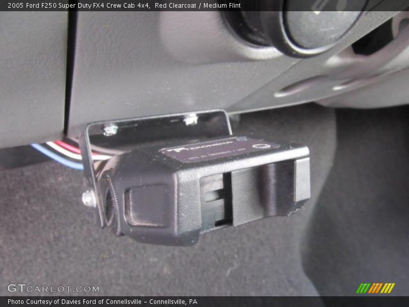 Red Clearcoat / Medium Flint 2005 Ford F250 Super Duty FX4 Crew Cab 4x4