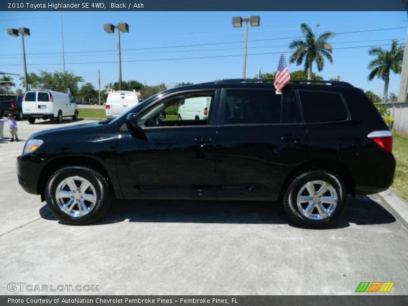 Black / Ash 2010 Toyota Highlander SE 4WD