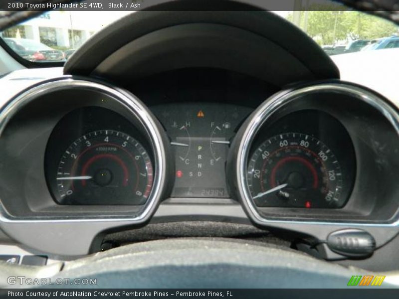 Black / Ash 2010 Toyota Highlander SE 4WD