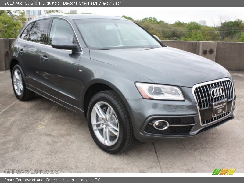 Daytona Gray Pearl Effect / Black 2013 Audi Q5 3.0 TFSI quattro