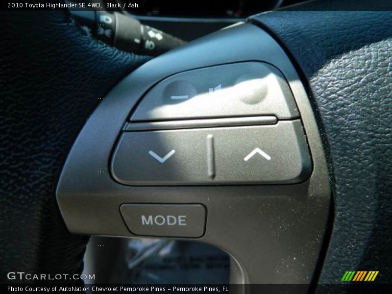 Black / Ash 2010 Toyota Highlander SE 4WD