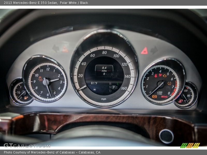 Polar White / Black 2013 Mercedes-Benz E 350 Sedan