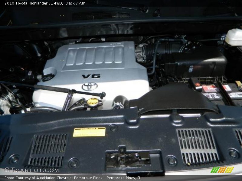 Black / Ash 2010 Toyota Highlander SE 4WD