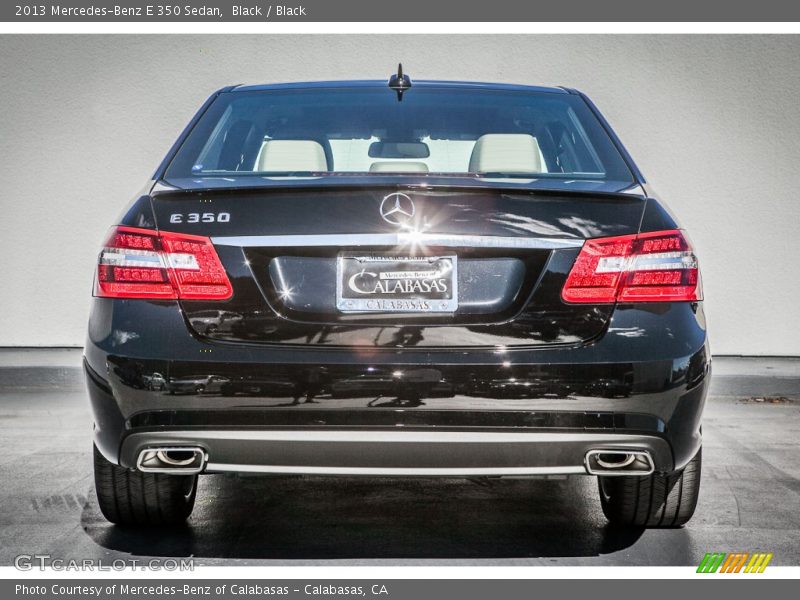 Black / Black 2013 Mercedes-Benz E 350 Sedan