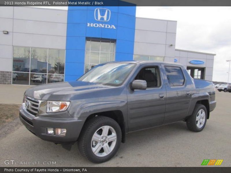 Polished Metal Metallic / Black 2013 Honda Ridgeline RTL