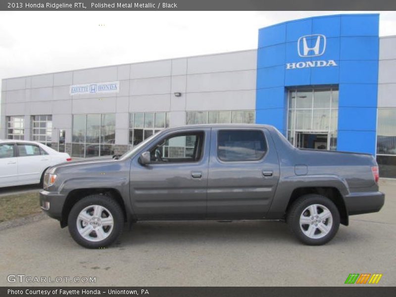 Polished Metal Metallic / Black 2013 Honda Ridgeline RTL