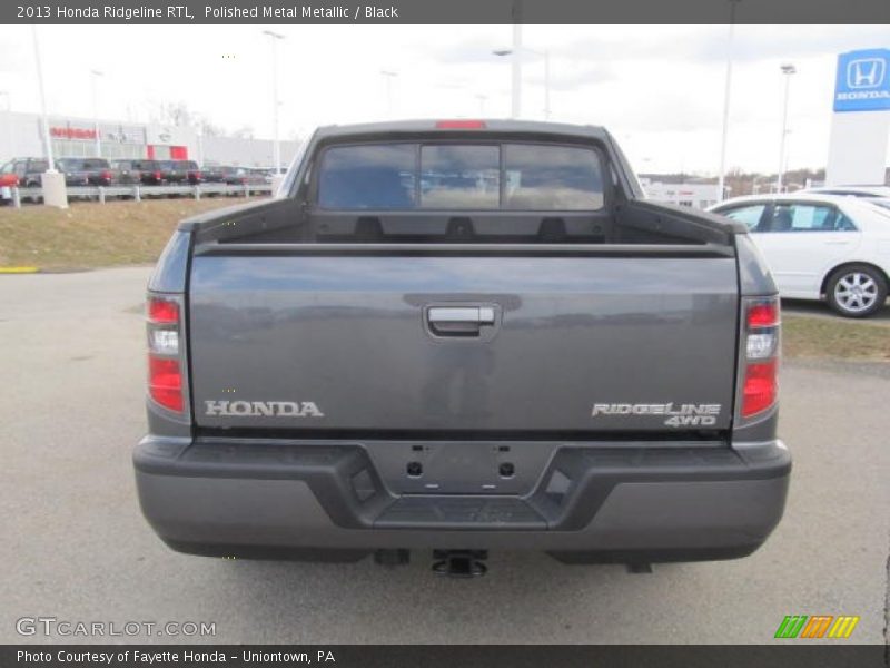 Polished Metal Metallic / Black 2013 Honda Ridgeline RTL