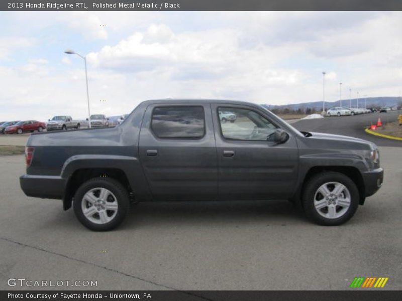 Polished Metal Metallic / Black 2013 Honda Ridgeline RTL