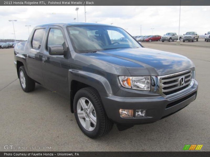 Polished Metal Metallic / Black 2013 Honda Ridgeline RTL