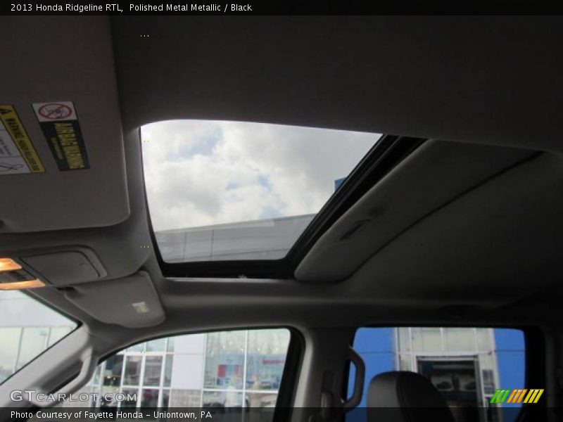 Polished Metal Metallic / Black 2013 Honda Ridgeline RTL