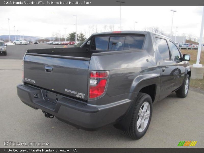 Polished Metal Metallic / Black 2013 Honda Ridgeline RTL