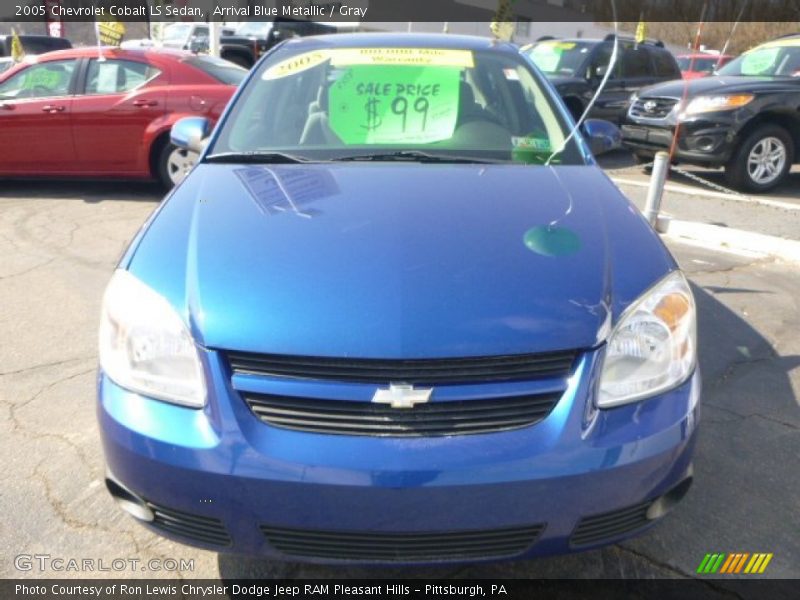Arrival Blue Metallic / Gray 2005 Chevrolet Cobalt LS Sedan
