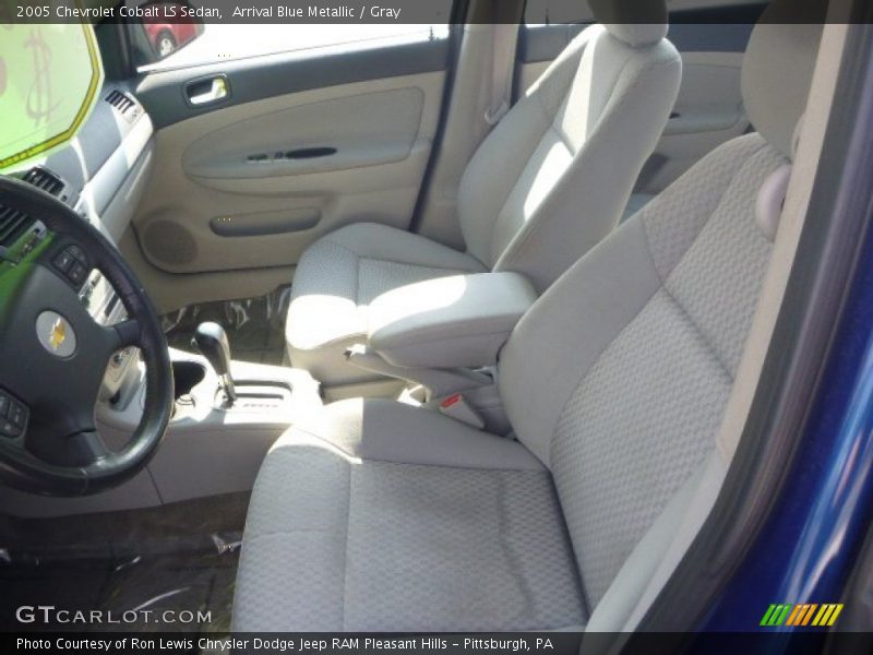 Arrival Blue Metallic / Gray 2005 Chevrolet Cobalt LS Sedan