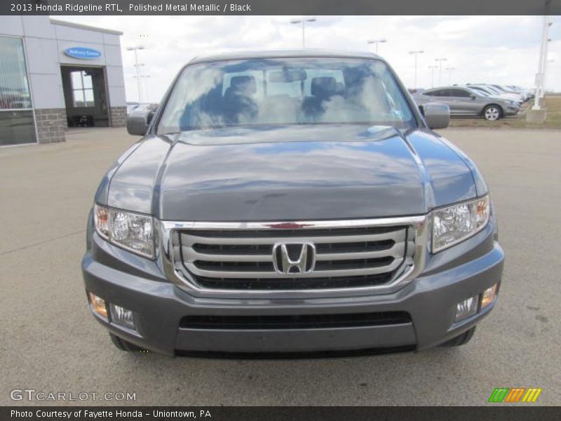 Polished Metal Metallic / Black 2013 Honda Ridgeline RTL