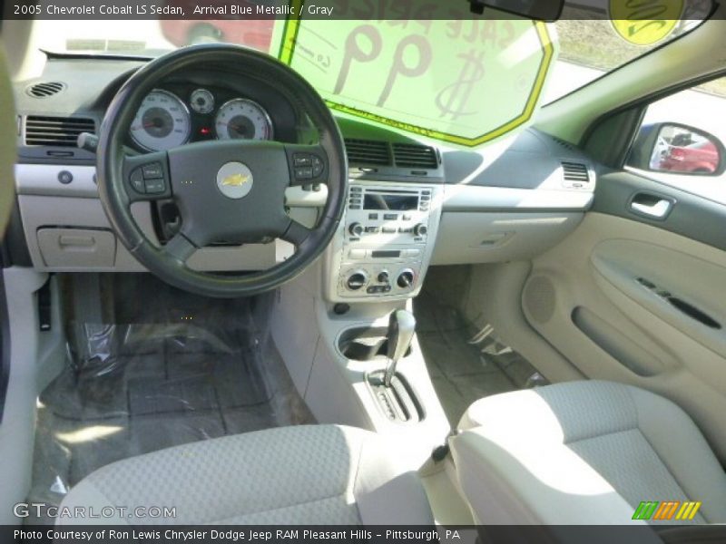 Arrival Blue Metallic / Gray 2005 Chevrolet Cobalt LS Sedan
