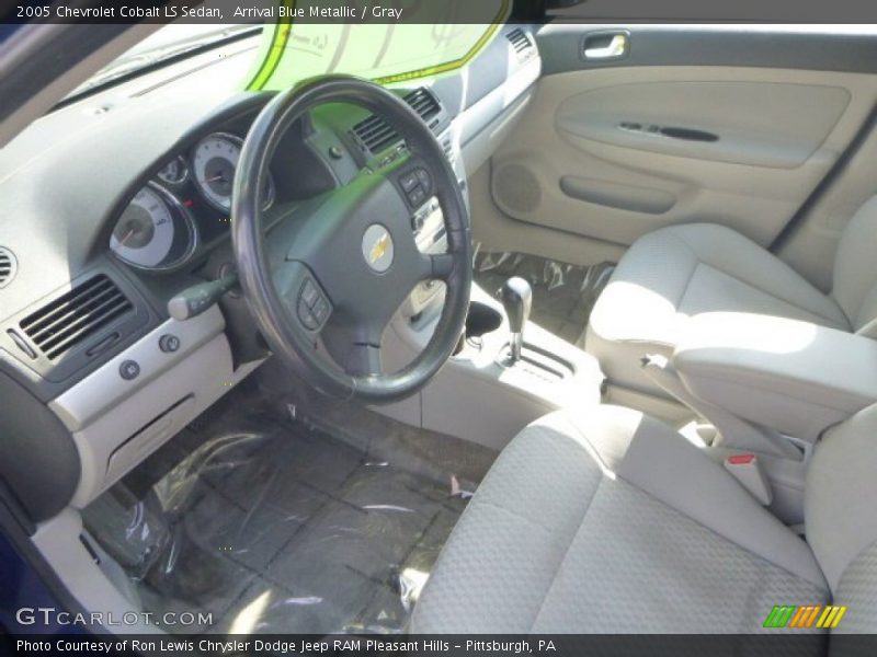 Arrival Blue Metallic / Gray 2005 Chevrolet Cobalt LS Sedan