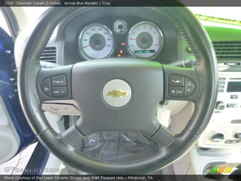 Arrival Blue Metallic / Gray 2005 Chevrolet Cobalt LS Sedan