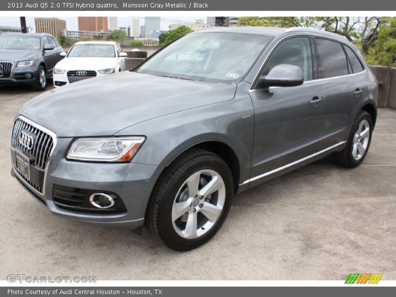 Monsoon Gray Metallic / Black 2013 Audi Q5 2.0 TFSI hybrid quattro
