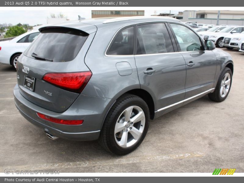 Monsoon Gray Metallic / Black 2013 Audi Q5 2.0 TFSI hybrid quattro