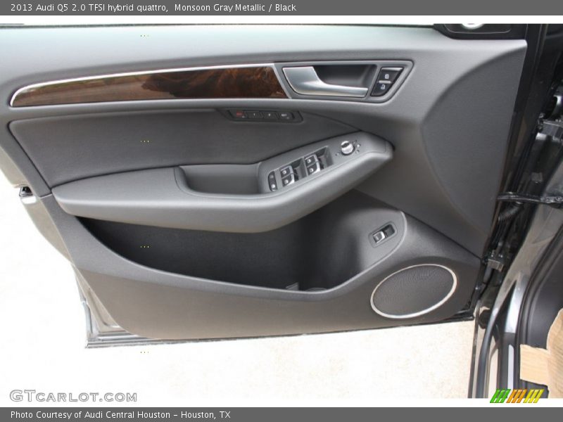 Monsoon Gray Metallic / Black 2013 Audi Q5 2.0 TFSI hybrid quattro