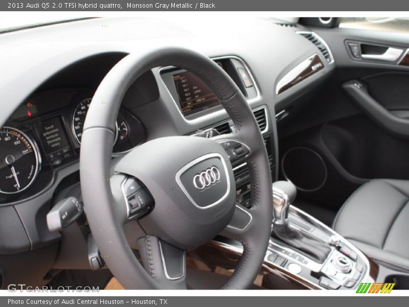 Monsoon Gray Metallic / Black 2013 Audi Q5 2.0 TFSI hybrid quattro