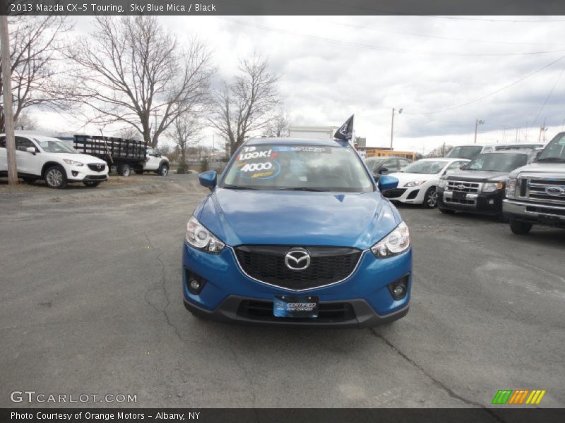 Sky Blue Mica / Black 2013 Mazda CX-5 Touring
