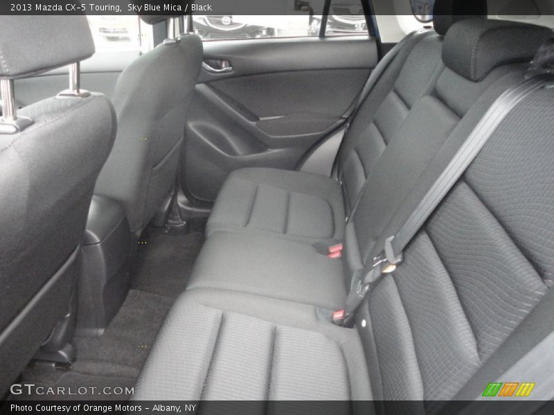 Sky Blue Mica / Black 2013 Mazda CX-5 Touring