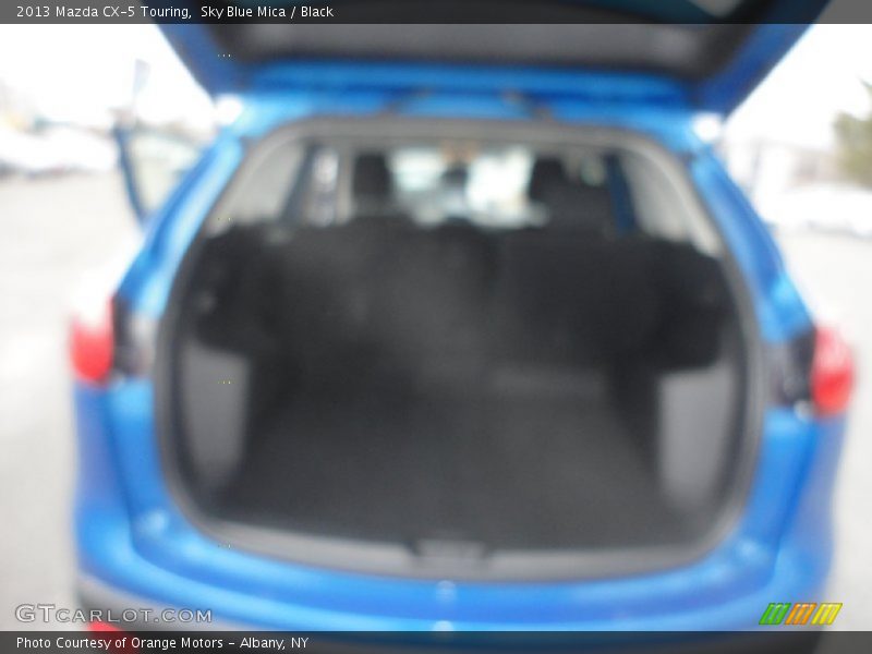 Sky Blue Mica / Black 2013 Mazda CX-5 Touring