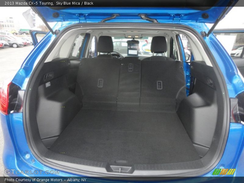 Sky Blue Mica / Black 2013 Mazda CX-5 Touring