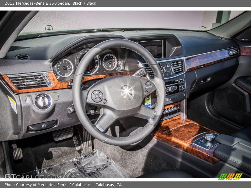 Black / Black 2013 Mercedes-Benz E 350 Sedan