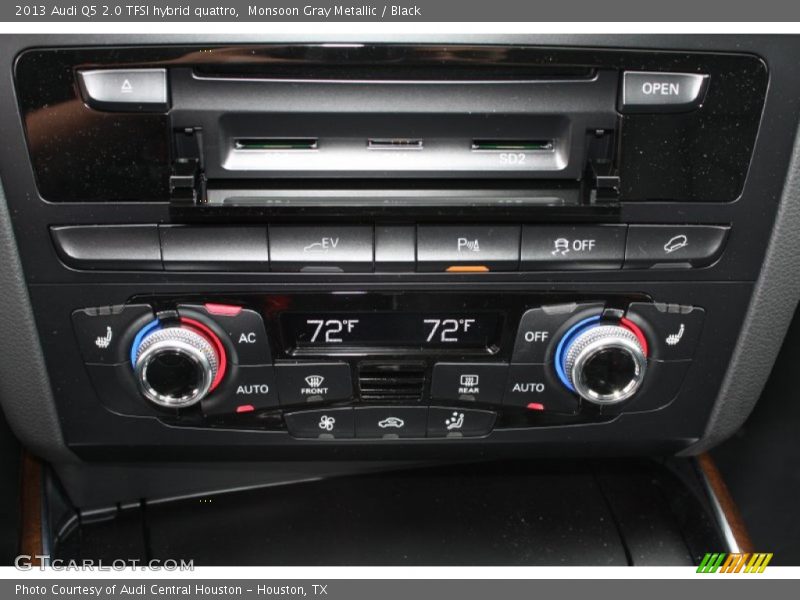 Monsoon Gray Metallic / Black 2013 Audi Q5 2.0 TFSI hybrid quattro