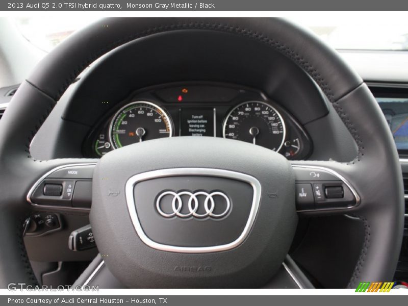 Monsoon Gray Metallic / Black 2013 Audi Q5 2.0 TFSI hybrid quattro