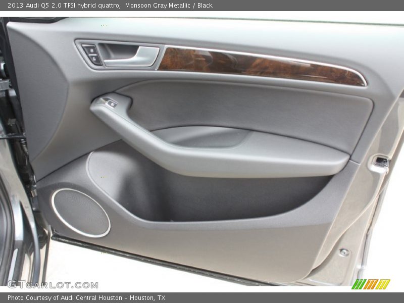 Monsoon Gray Metallic / Black 2013 Audi Q5 2.0 TFSI hybrid quattro