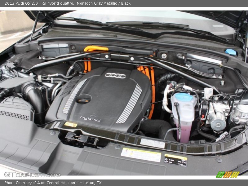 Monsoon Gray Metallic / Black 2013 Audi Q5 2.0 TFSI hybrid quattro