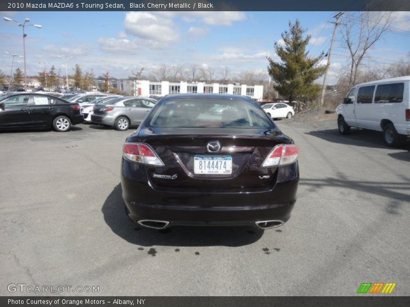 Black Cherry Metallic / Black 2010 Mazda MAZDA6 s Touring Sedan
