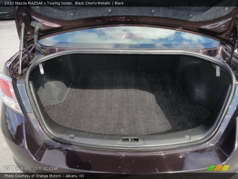 Black Cherry Metallic / Black 2010 Mazda MAZDA6 s Touring Sedan