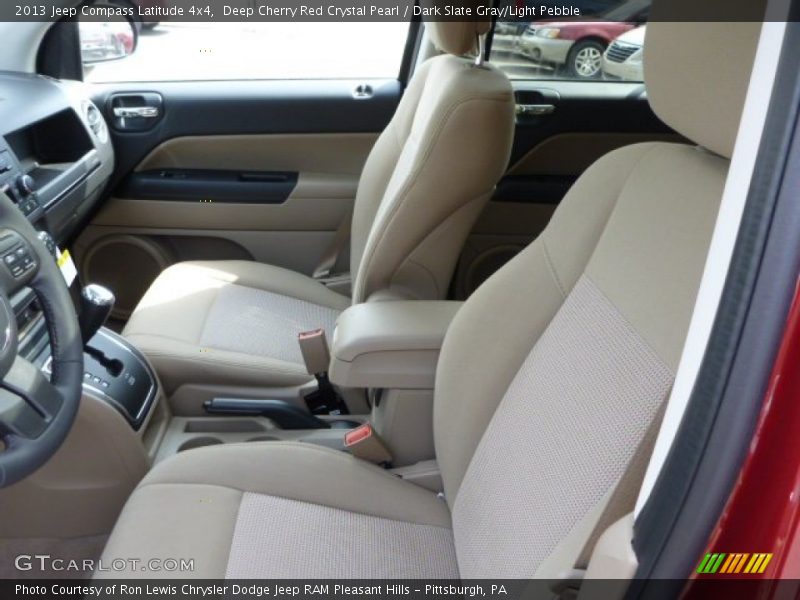 Deep Cherry Red Crystal Pearl / Dark Slate Gray/Light Pebble 2013 Jeep Compass Latitude 4x4