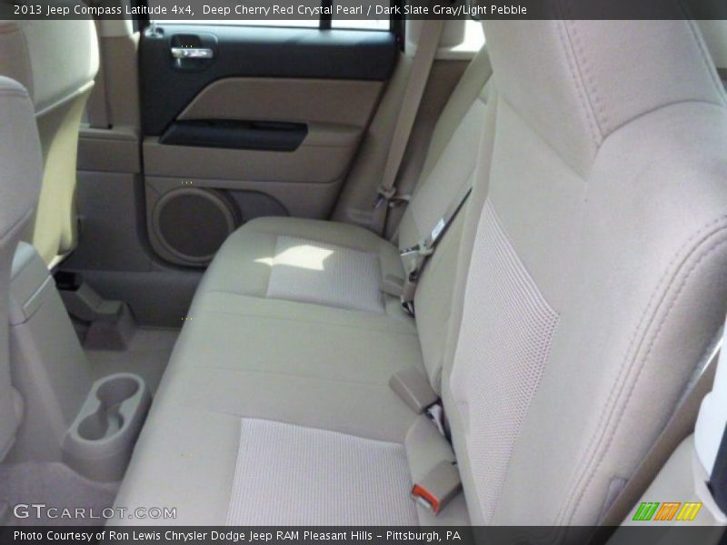Deep Cherry Red Crystal Pearl / Dark Slate Gray/Light Pebble 2013 Jeep Compass Latitude 4x4