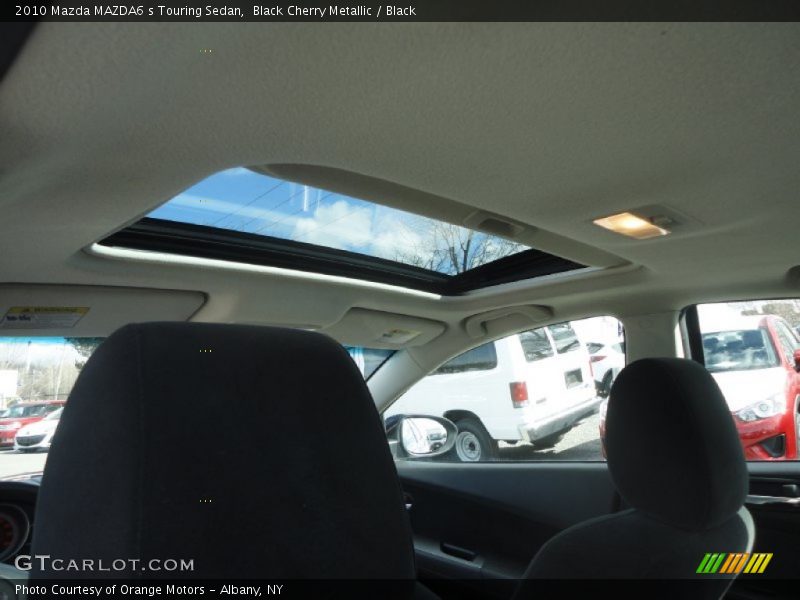 Black Cherry Metallic / Black 2010 Mazda MAZDA6 s Touring Sedan