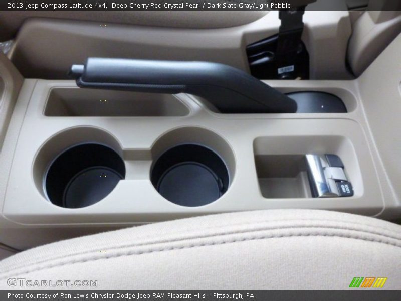 Deep Cherry Red Crystal Pearl / Dark Slate Gray/Light Pebble 2013 Jeep Compass Latitude 4x4